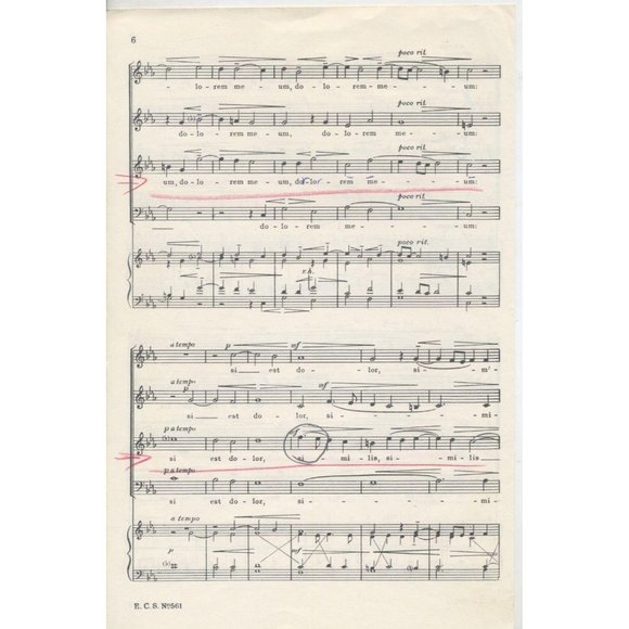 VINTAGE 1934 VITTORIA O VOS OMNES SHEET MUSIC - Picture 2 of 3